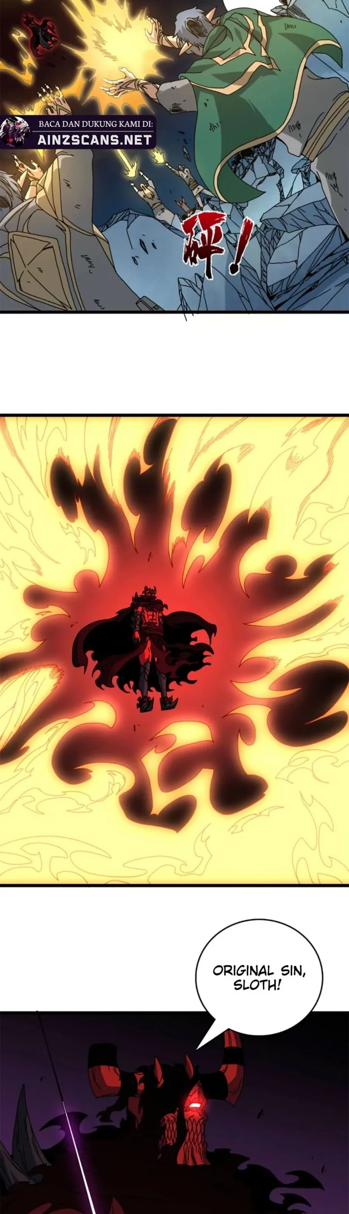 I Become Invincible Black Dragon Boss At The Start Chapter 93 Gambar 22