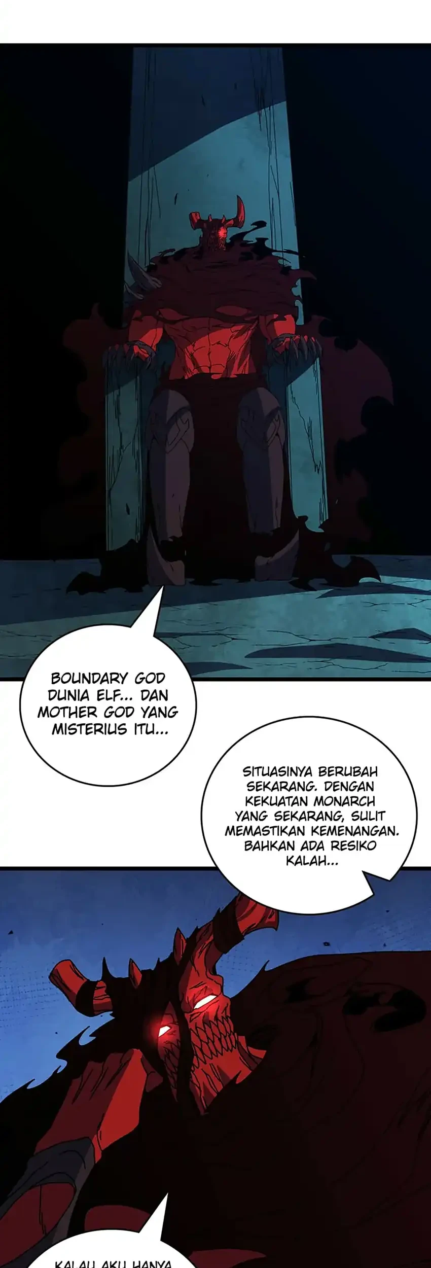 I Become Invincible Black Dragon Boss At The Start Chapter 94 Gambar 35