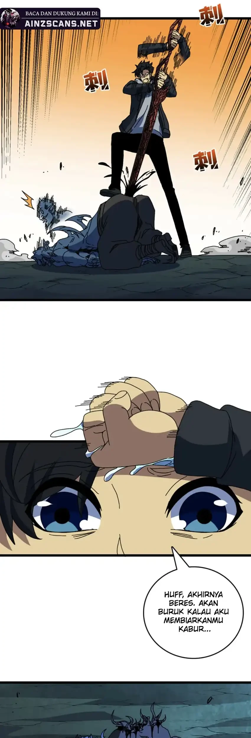 I Become Invincible Black Dragon Boss At The Start Chapter 95 Gambar 34