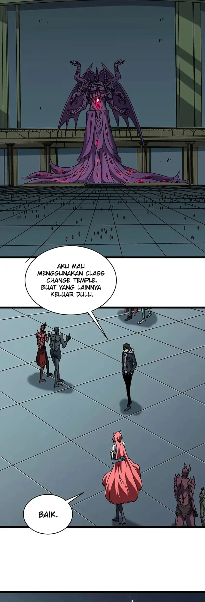 I Become Invincible Black Dragon Boss At The Start Chapter 95 Gambar 9