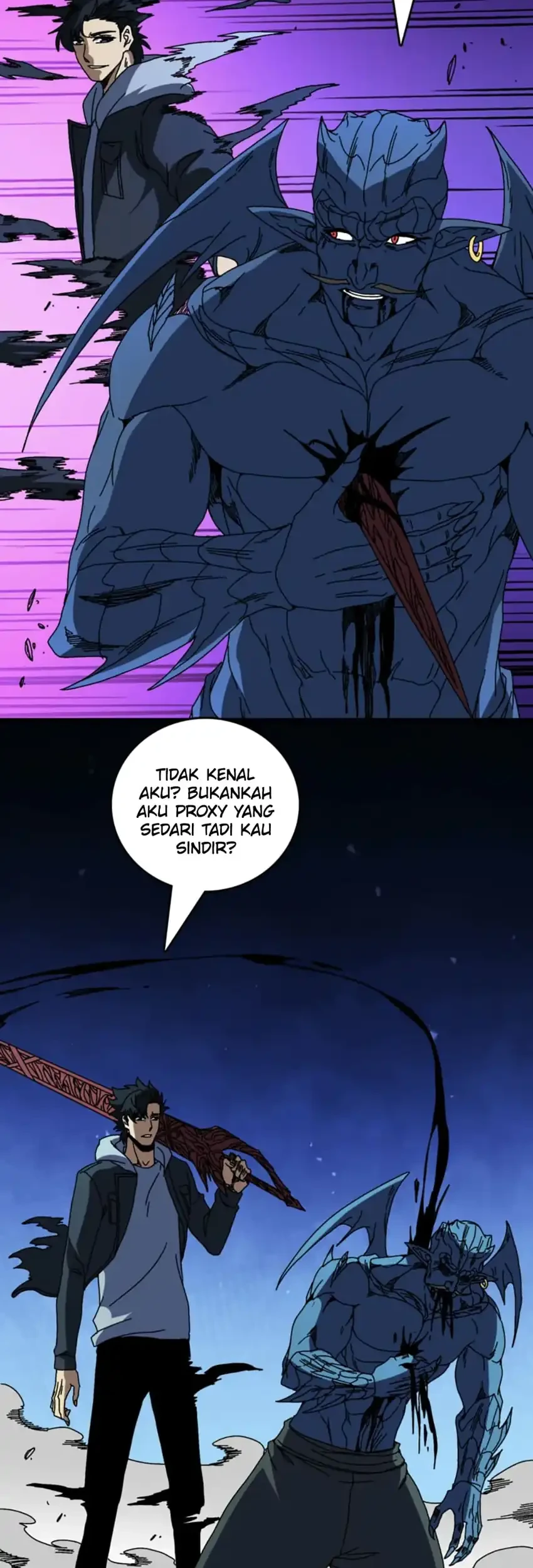 I Become Invincible Black Dragon Boss At The Start Chapter 95 Gambar 27