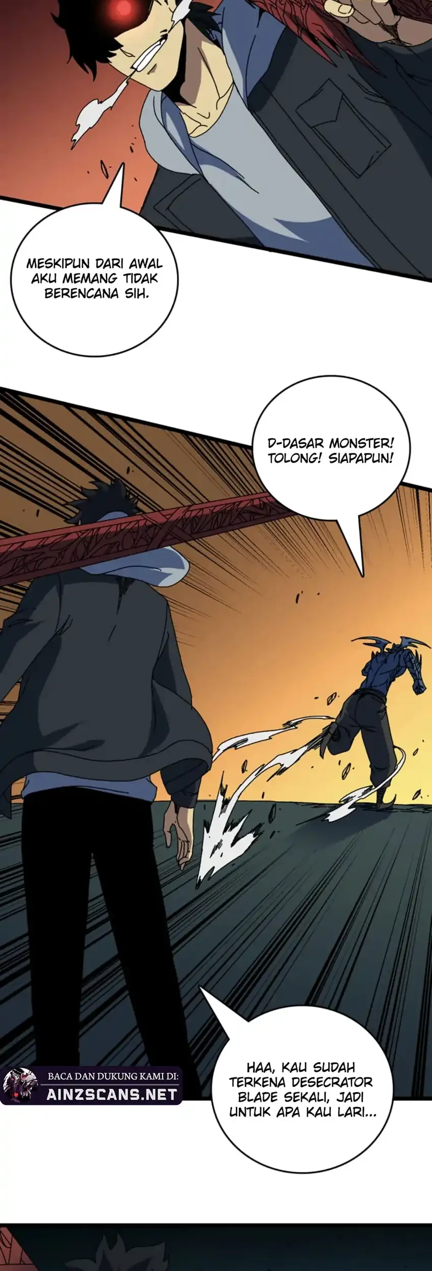I Become Invincible Black Dragon Boss At The Start Chapter 95 Gambar 30
