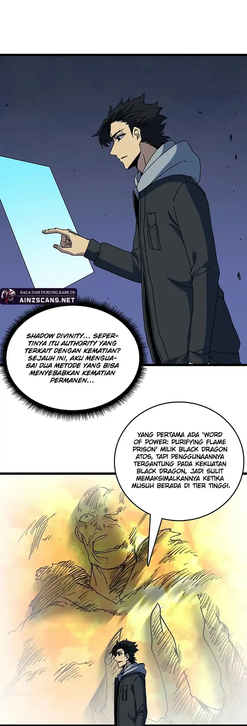 Manhua I Become Invincible Black Dragon Boss At The Start Chapter 96 gambar 2