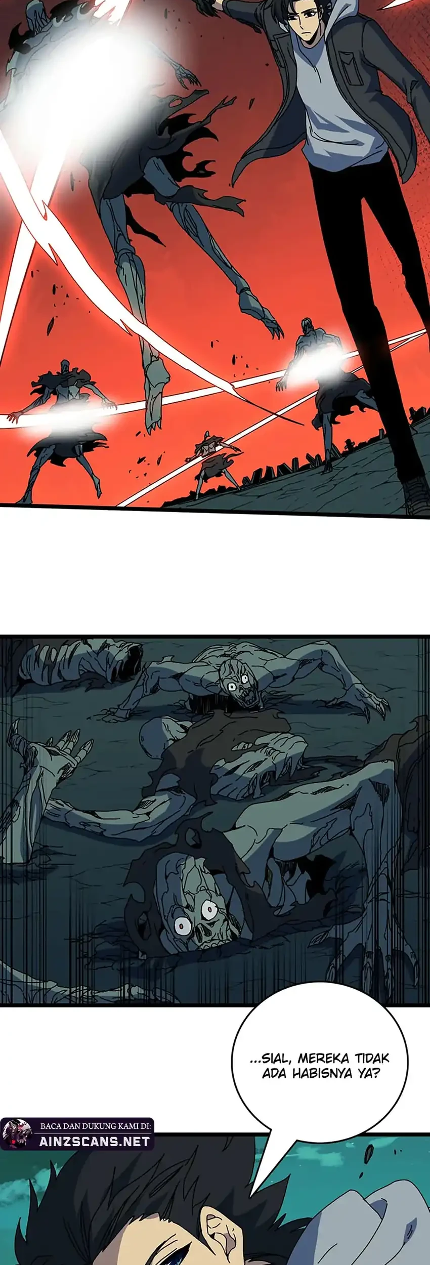 I Become Invincible Black Dragon Boss At The Start Chapter 96 Gambar 18