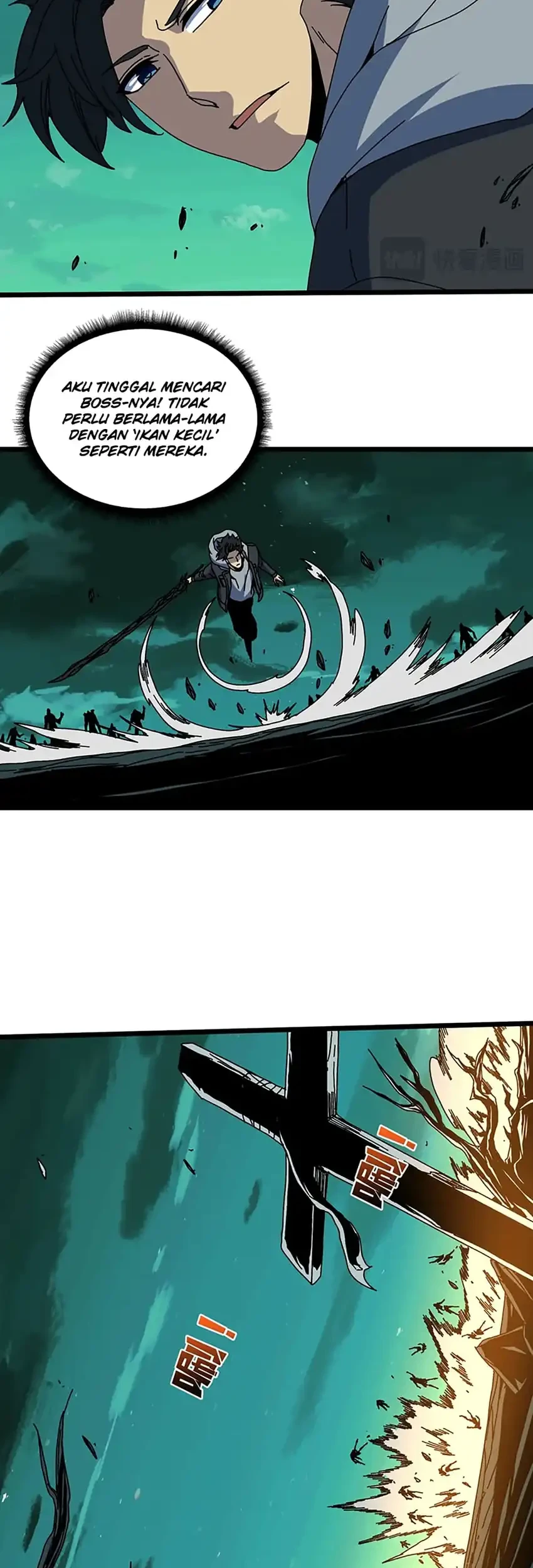 I Become Invincible Black Dragon Boss At The Start Chapter 96 Gambar 19