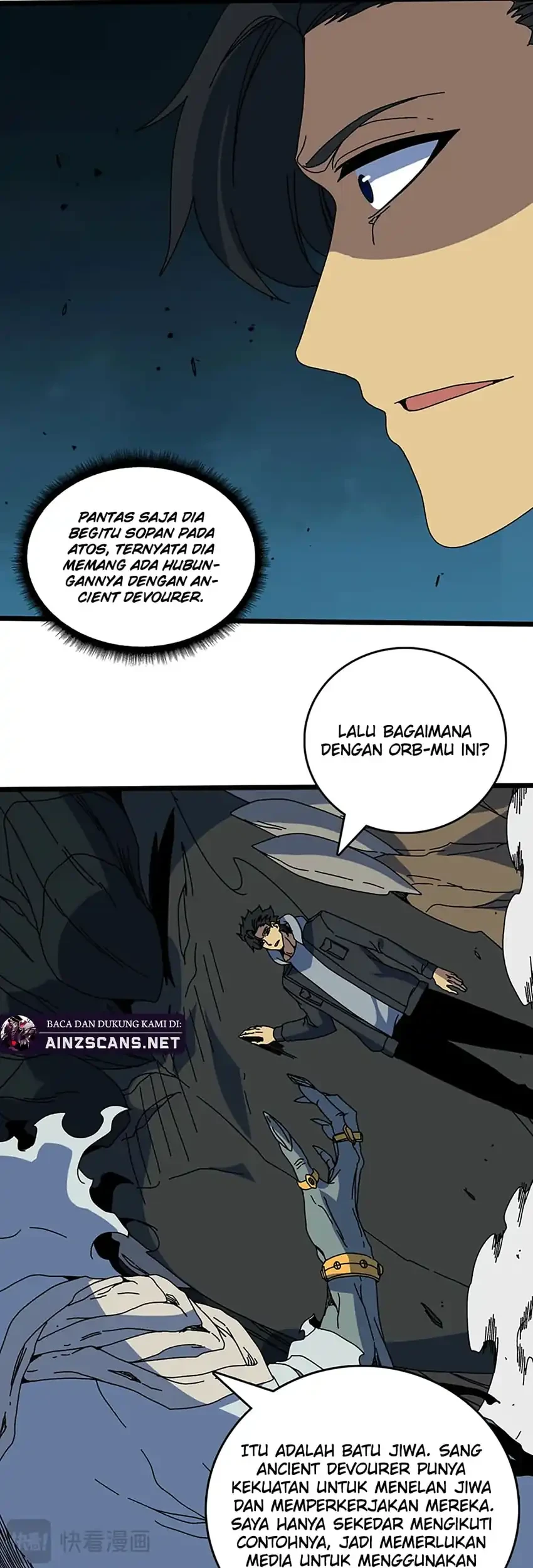 I Become Invincible Black Dragon Boss At The Start Chapter 97 Gambar 9