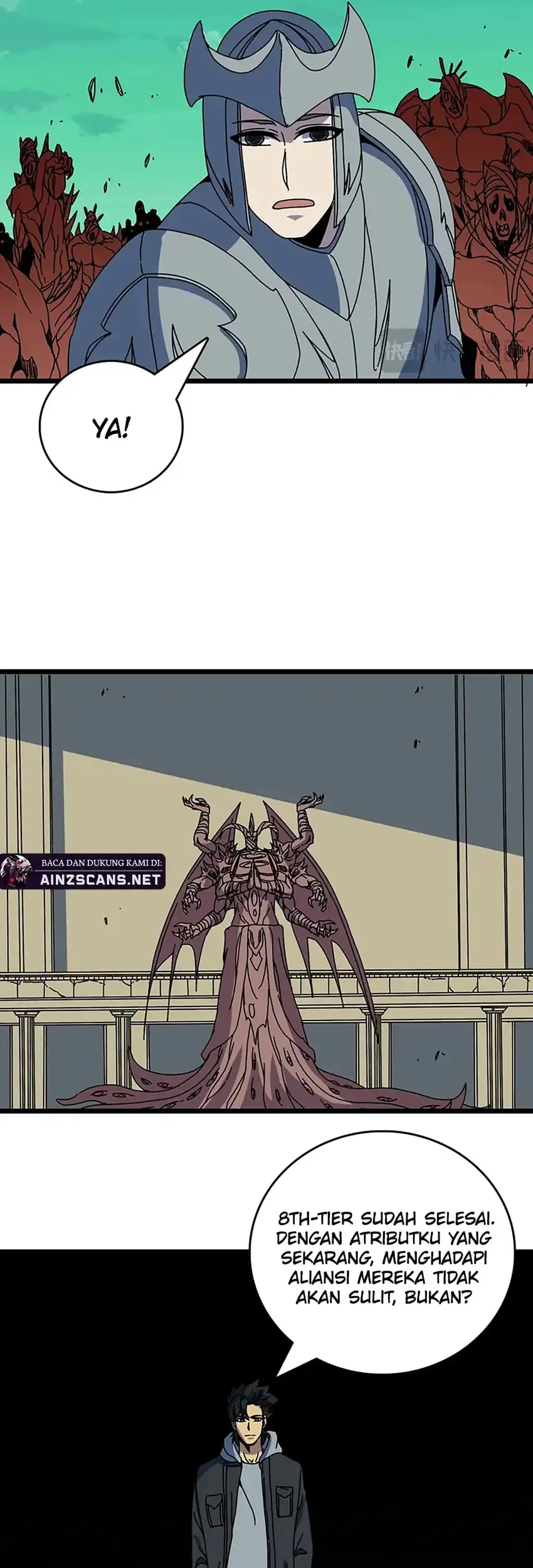 I Become Invincible Black Dragon Boss At The Start Chapter 98 Gambar 29