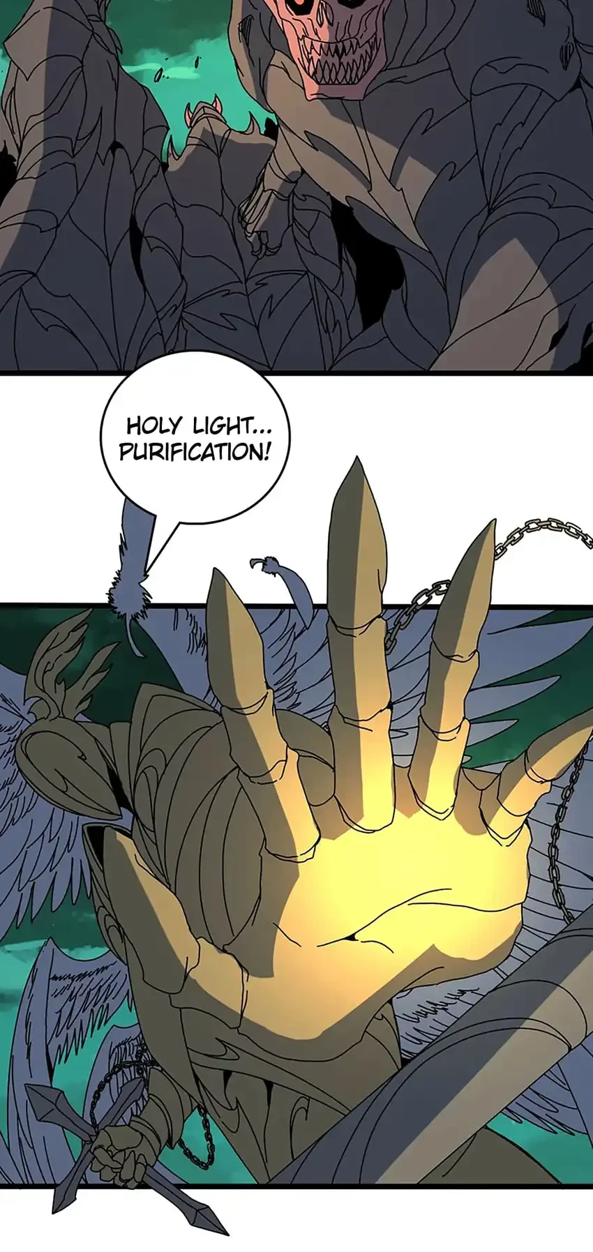 I Become Invincible Black Dragon Boss At The Start Chapter 98 Gambar 4