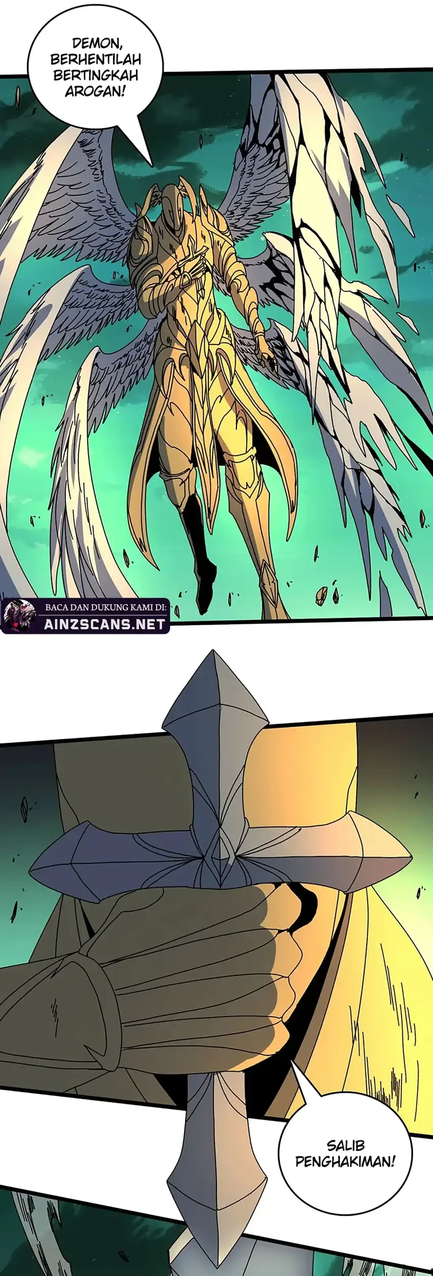 I Become Invincible Black Dragon Boss At The Start Chapter 98 Gambar 15