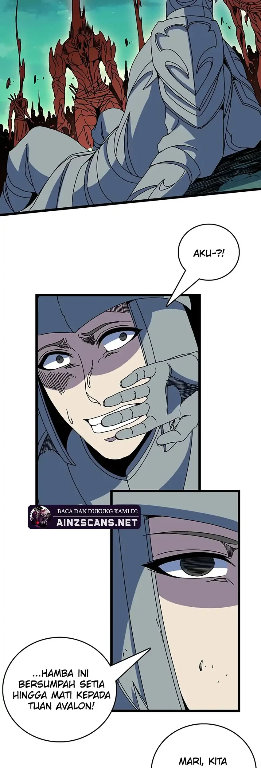 I Become Invincible Black Dragon Boss At The Start Chapter 98 Gambar 27