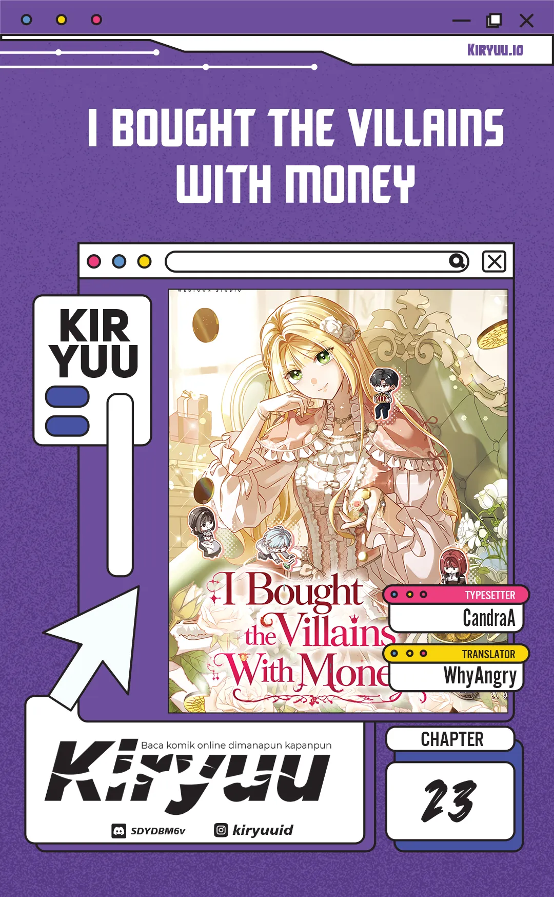 Komik I Bought the Villains With Money Chapter 23 gambar 1