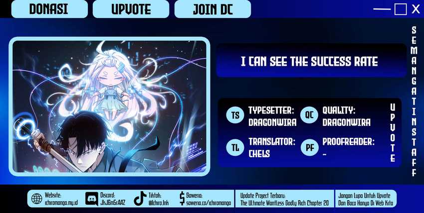Baca Komik I Can See The Success Rate Chapter 12 Gambar 1