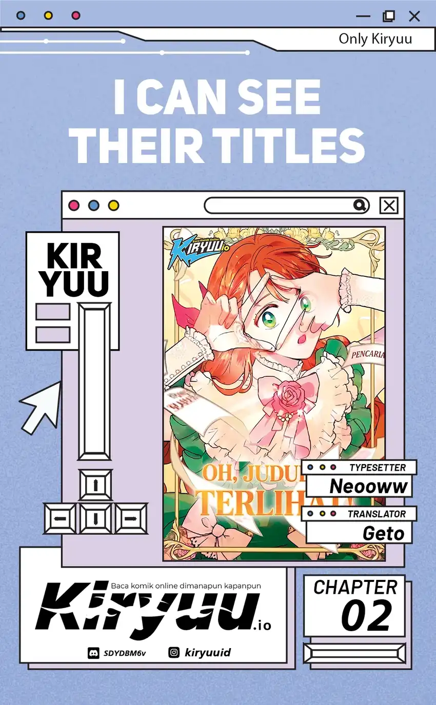 Komik I Can See Their Titles Chapter 2 gambar 1
