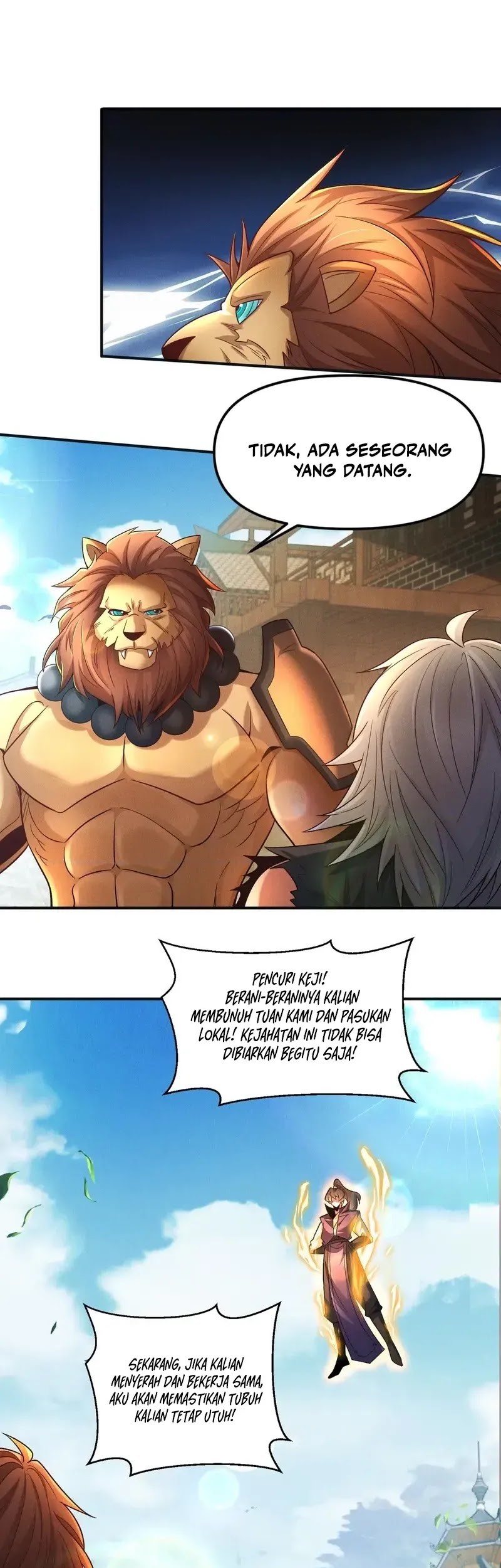 I Can Summon God Chapter 112 Gambar 28