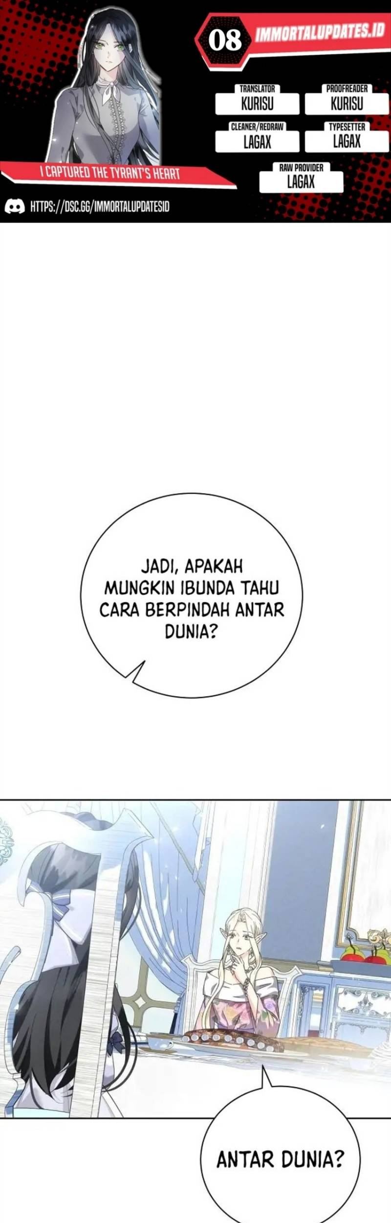 Baca Komik I Captured The Tyrant’s Heart Chapter 8 Gambar 1