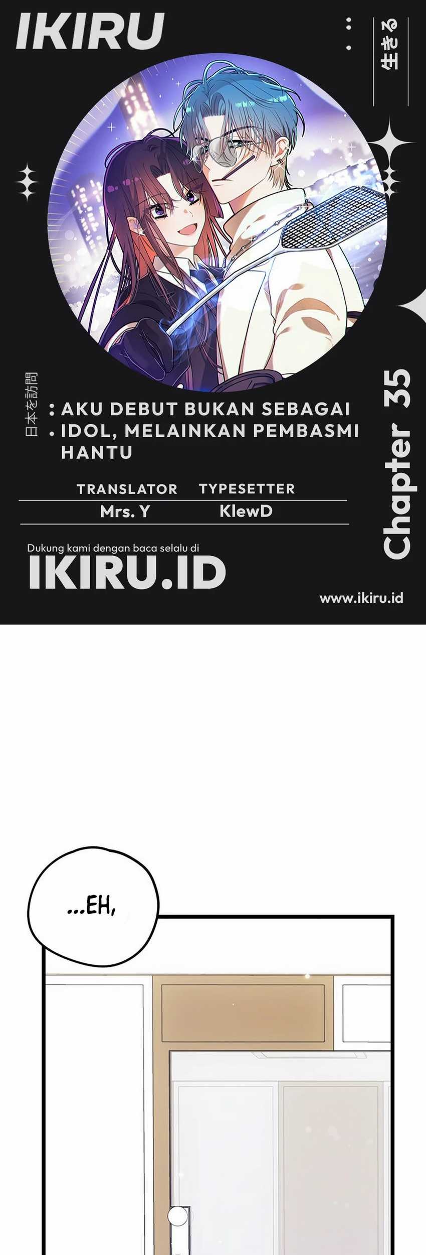 Baca Komik I Debuted as an Exorcist Instead of an Idol Chapter 35 Gambar 1