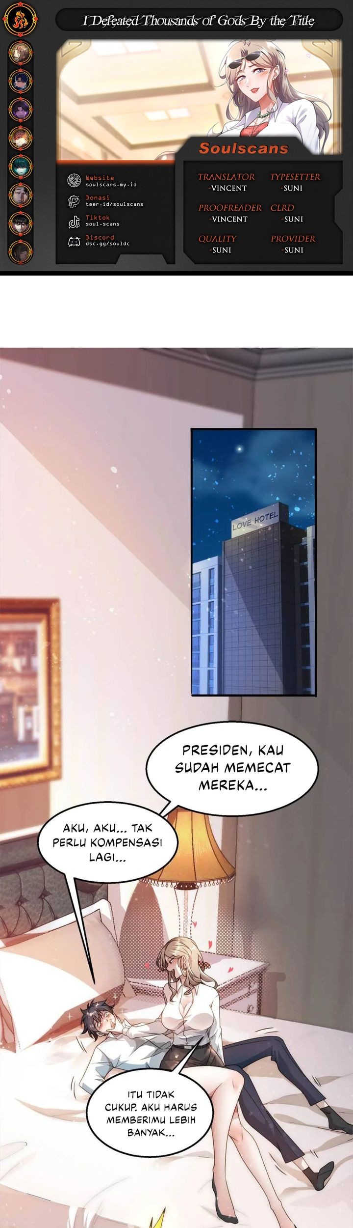 Baca Komik I Defeat Countless Tycoons With My Title System Chapter 2 Gambar 1