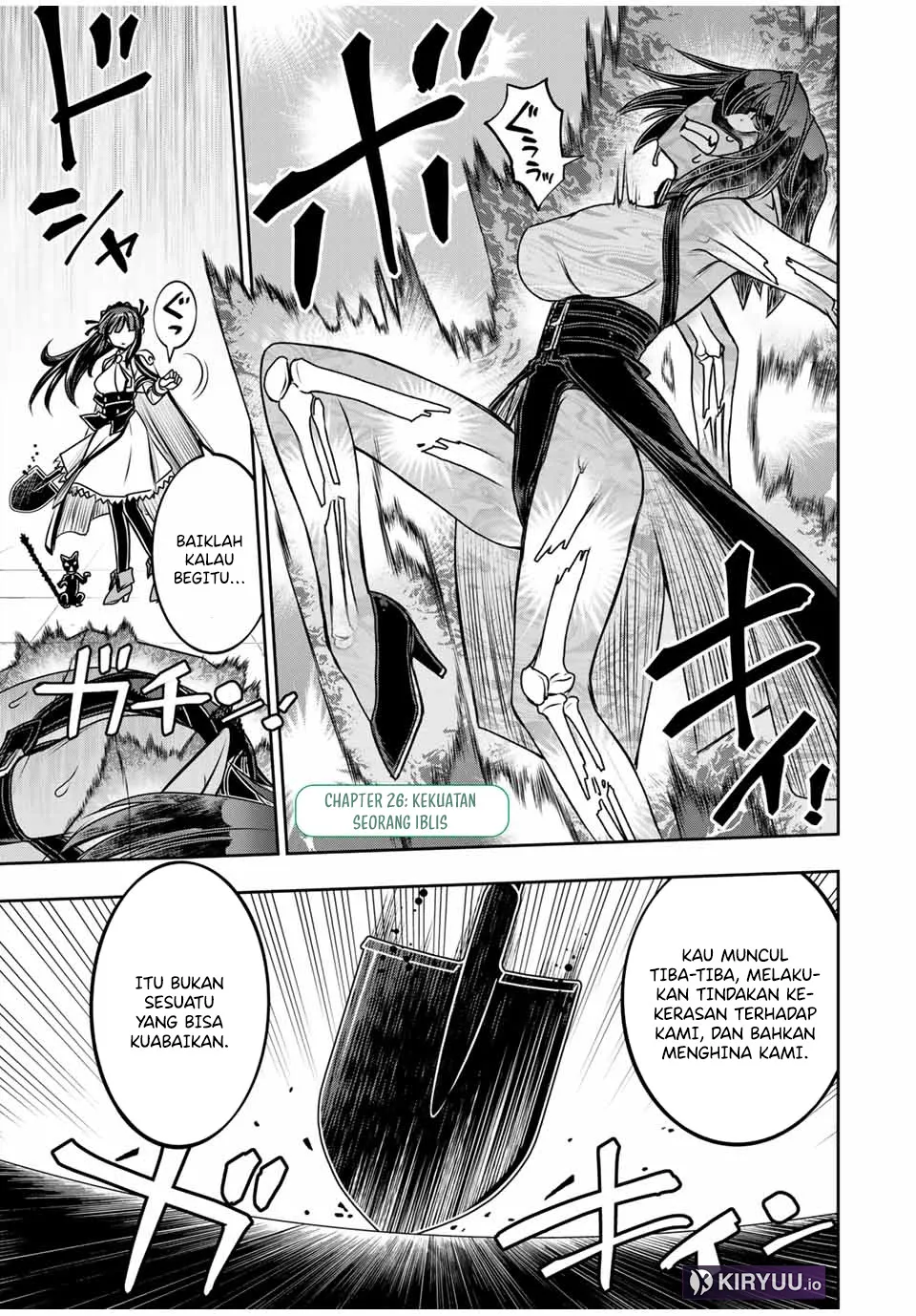 Manga I Got My Wish and Reincarnated as the Villainess (Last Boss)! Chapter 26 gambar 2