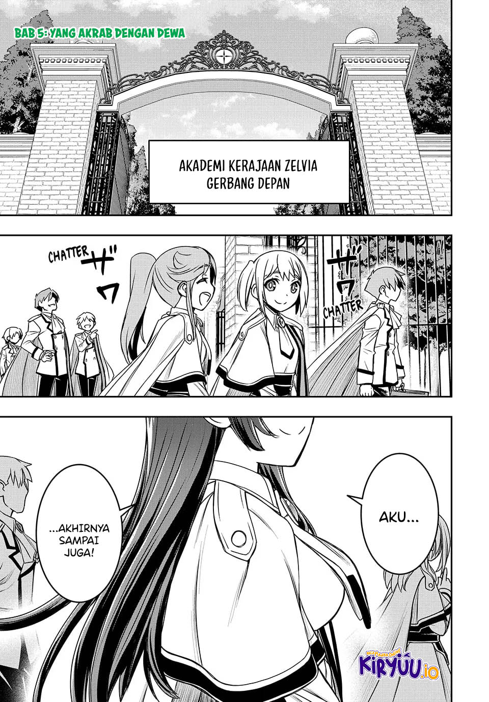 Baca Komik I Got My Wish and Reincarnated as the Villainess (Last Boss)! Chapter 5 Gambar 1