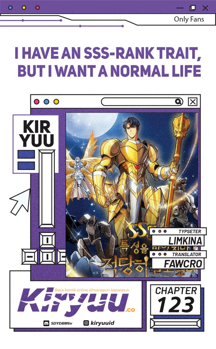 Baca Komik I have an SSS-rank Trait, but I want a Normal Life Chapter 123 Gambar 1
