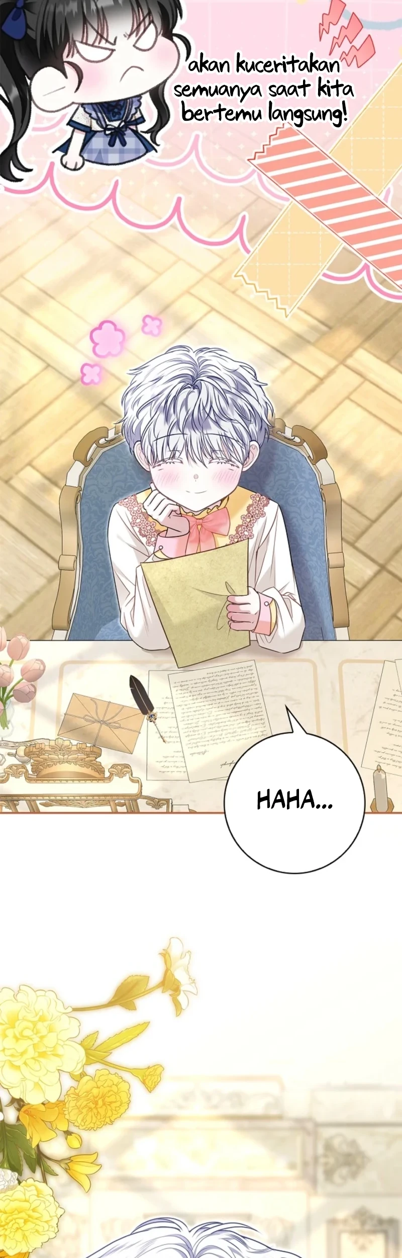 I Live With My Villain Uncle Chapter 43 Gambar 54