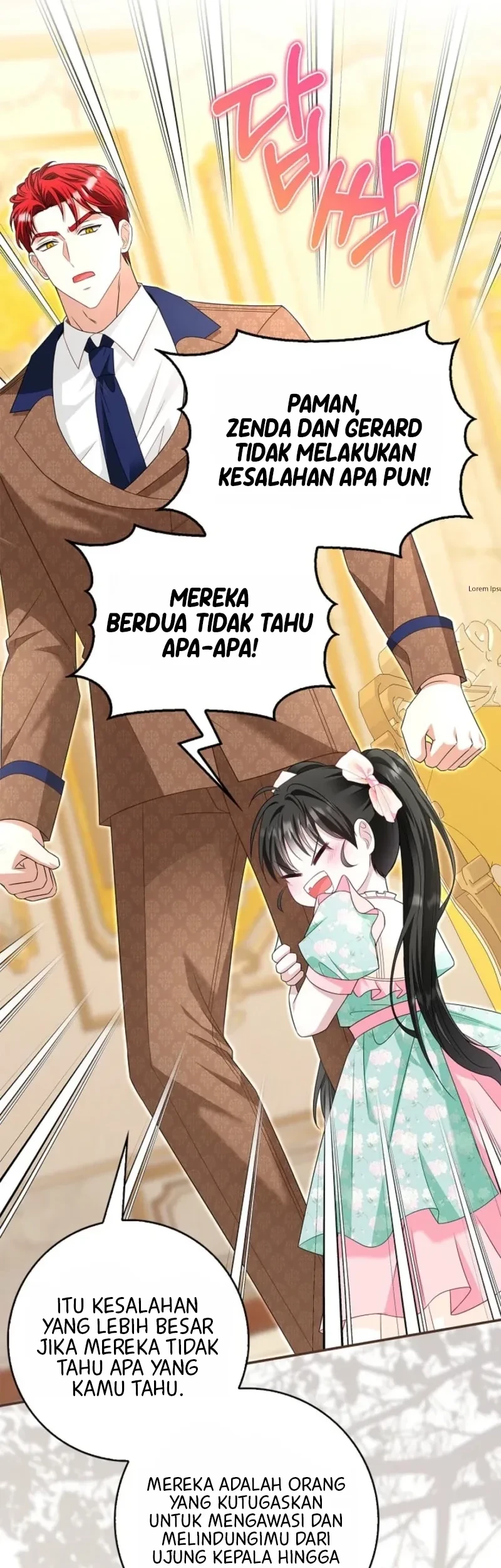 I Live With My Villain Uncle Chapter 47 Gambar 59
