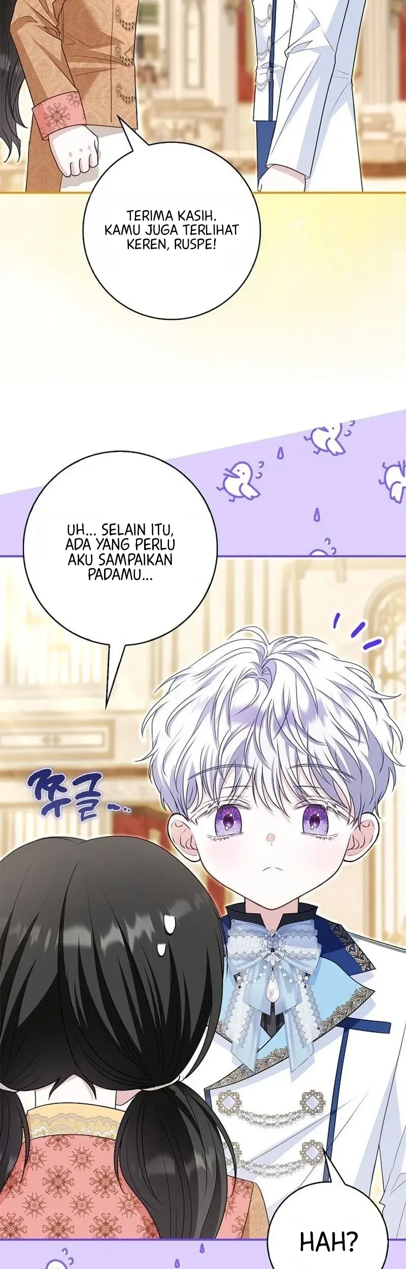 I Live With My Villain Uncle Chapter 50 Gambar 54