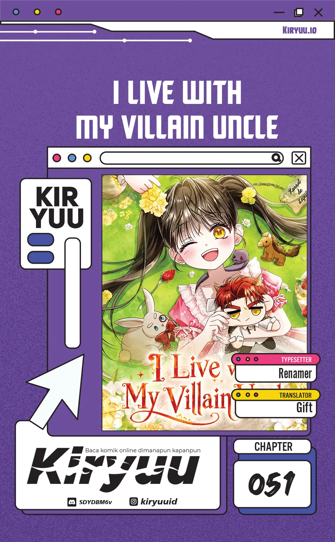 I Live With My Villain Uncle Chapter 51 halaman 2