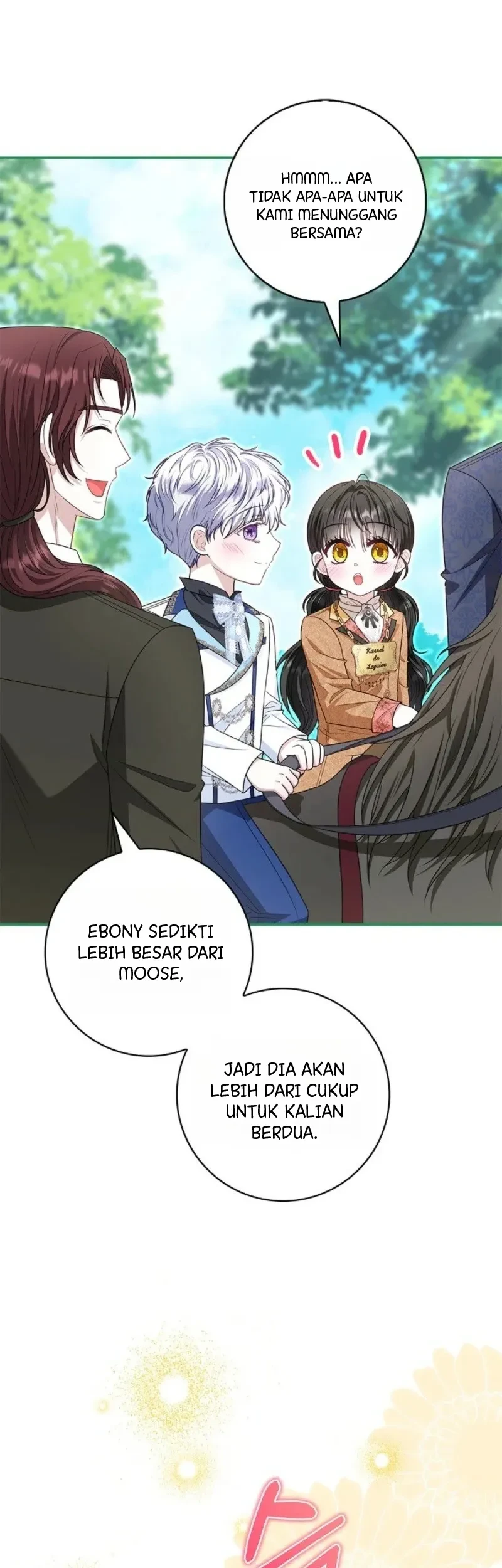 I Live With My Villain Uncle Chapter 51 Gambar 61