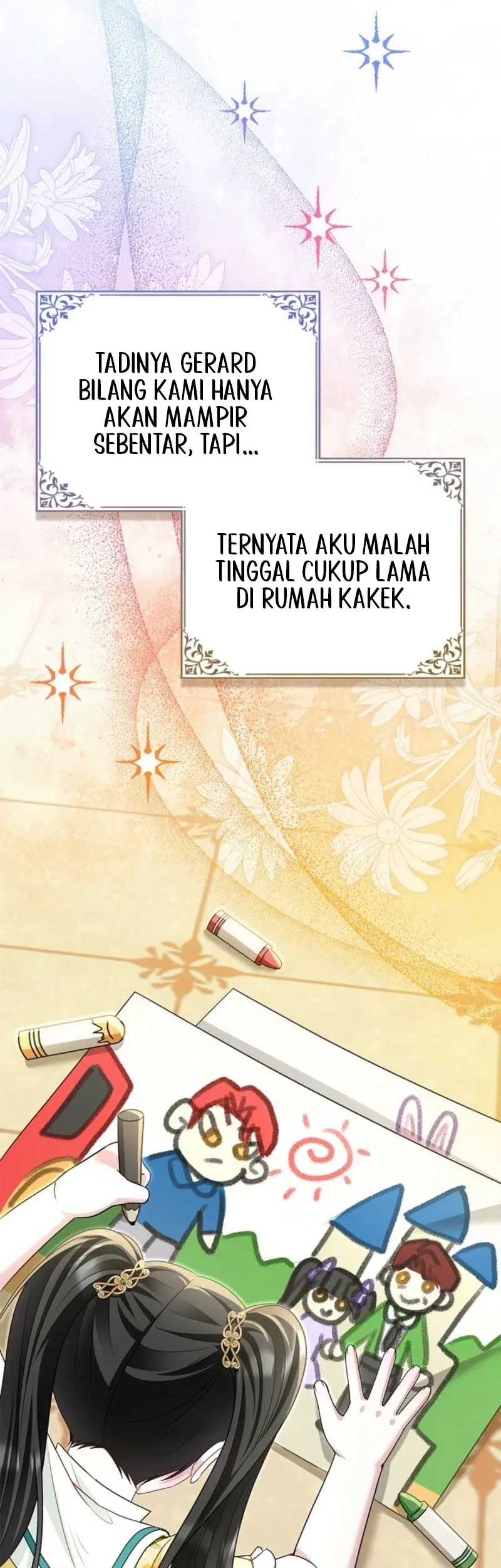 I Live With My Villain Uncle Chapter 54 Gambar 51