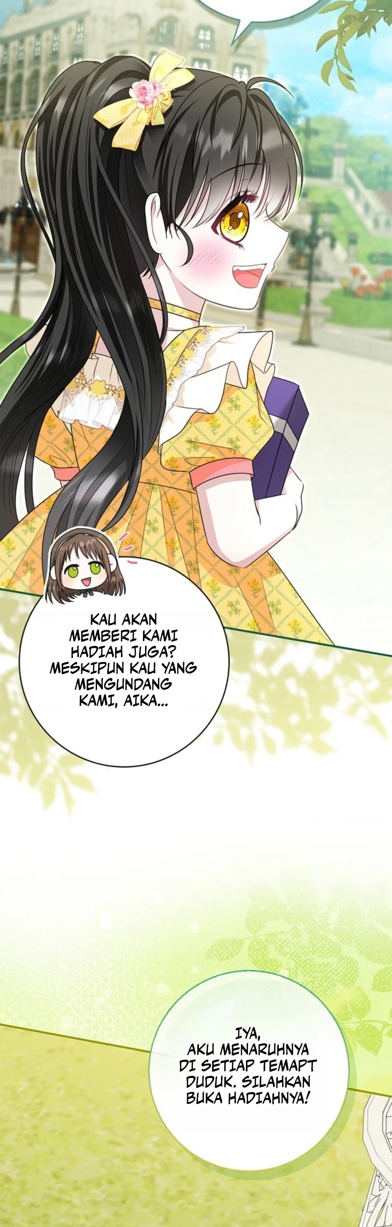 I Live With My Villain Uncle Chapter 55 Gambar 46
