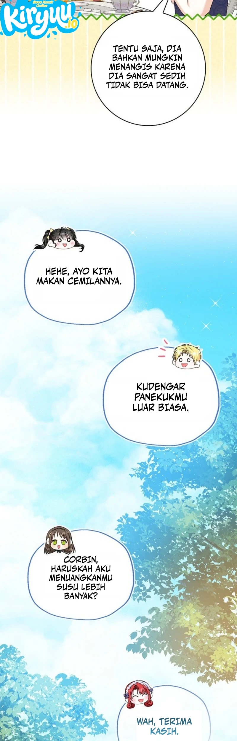 I Live With My Villain Uncle Chapter 55 Gambar 54