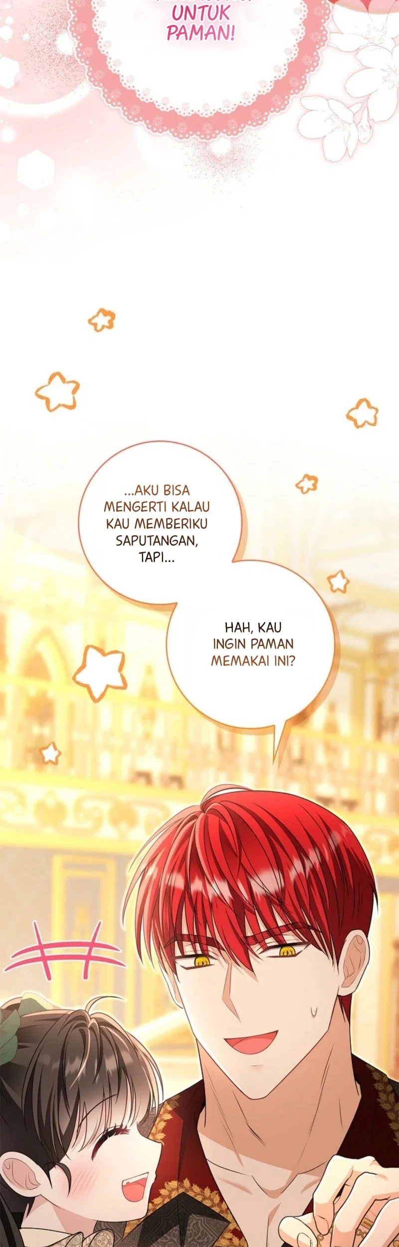 I Live With My Villain Uncle Chapter 56 Gambar 57