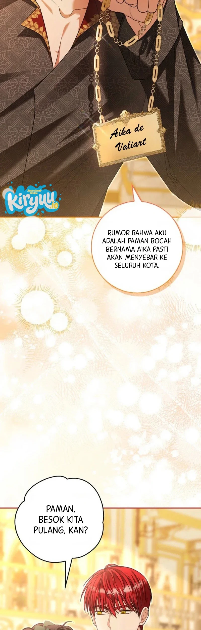 I Live With My Villain Uncle Chapter 56 Gambar 59