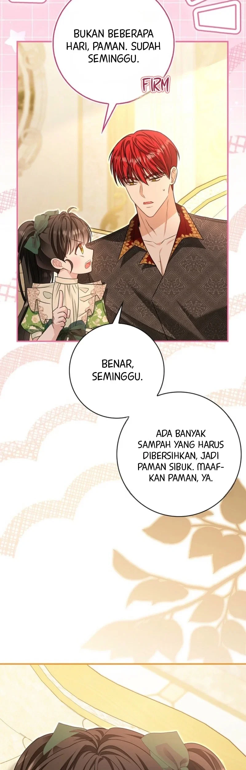 I Live With My Villain Uncle Chapter 56 Gambar 42