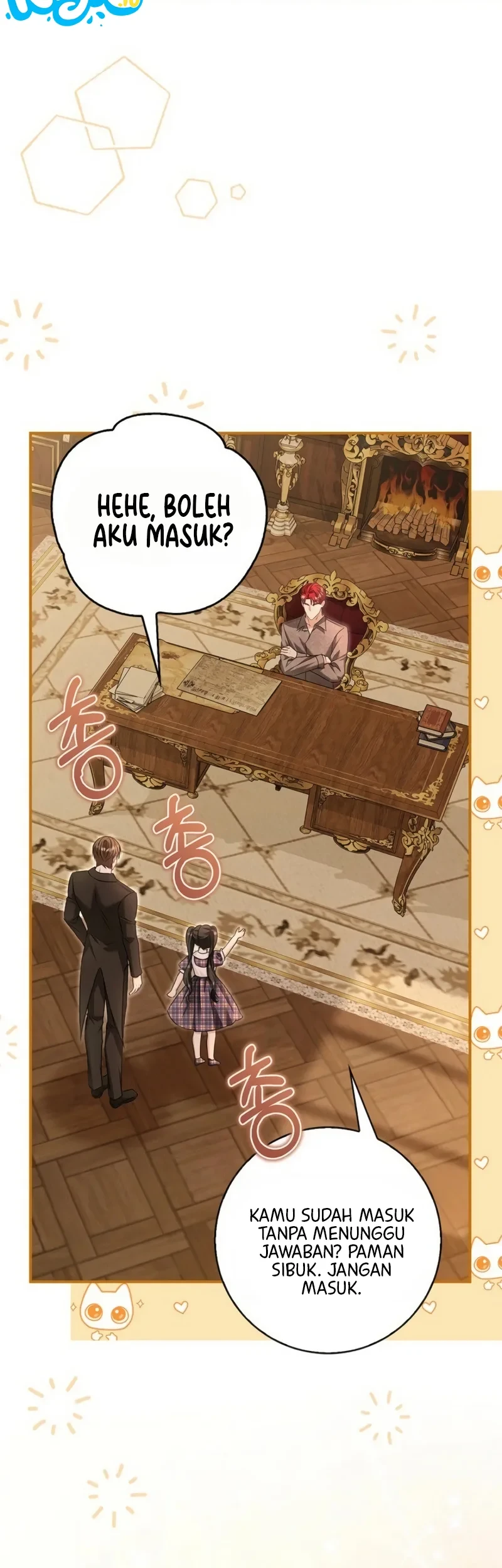 I Live With My Villain Uncle Chapter 57 Gambar 65