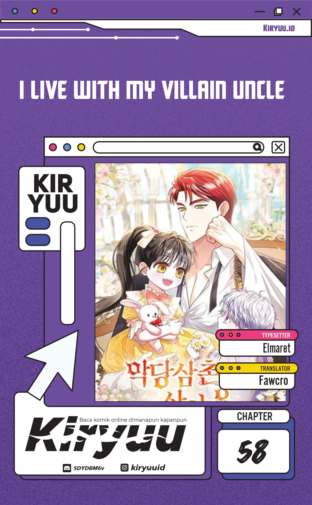 I Live With My Villain Uncle Chapter 58 halaman 2