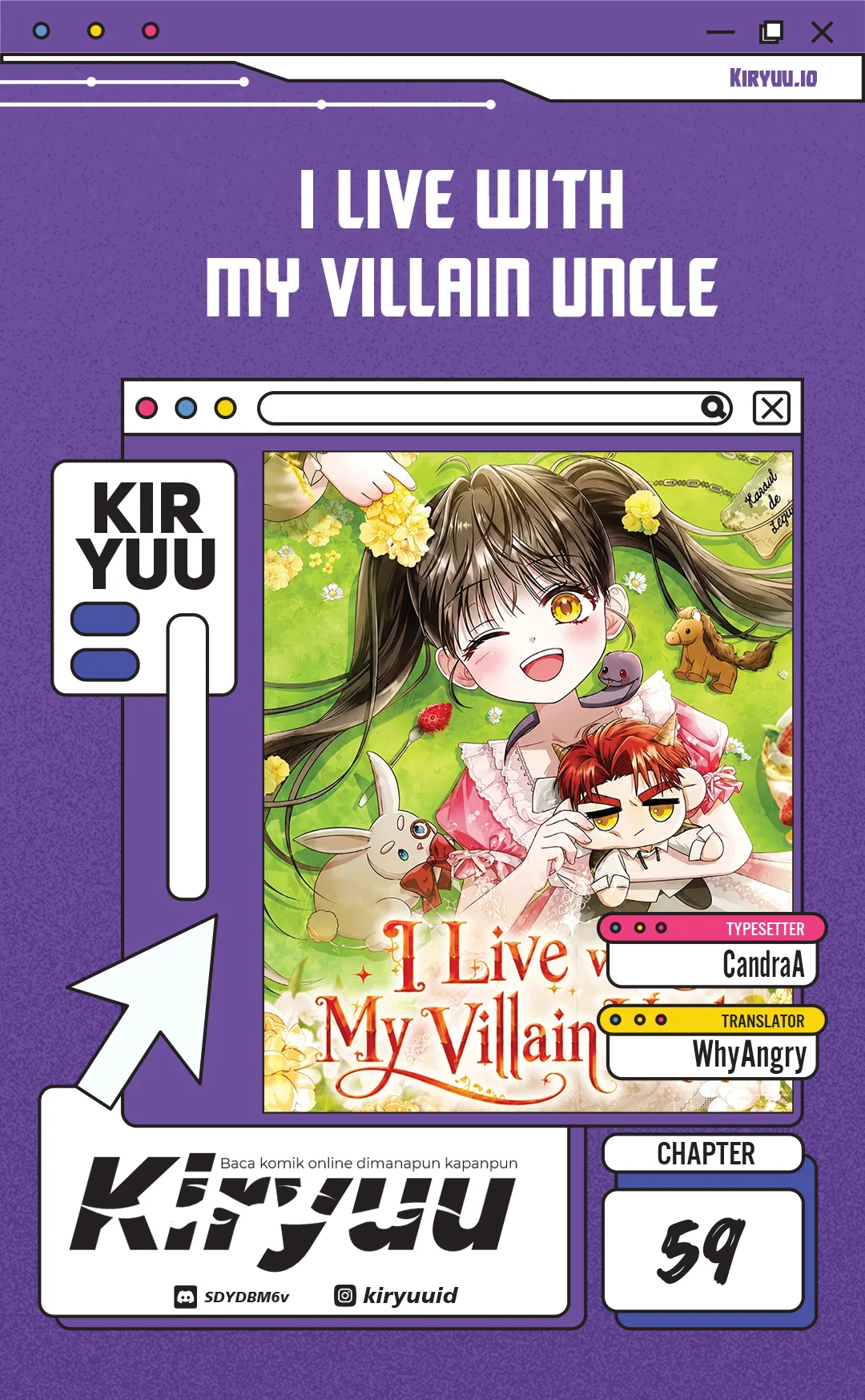 I Live With My Villain Uncle Chapter 59 halaman 2