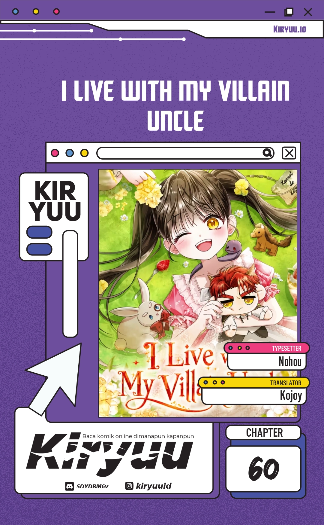 Manhua I Live With My Villain Uncle Chapter 60 gambar 2