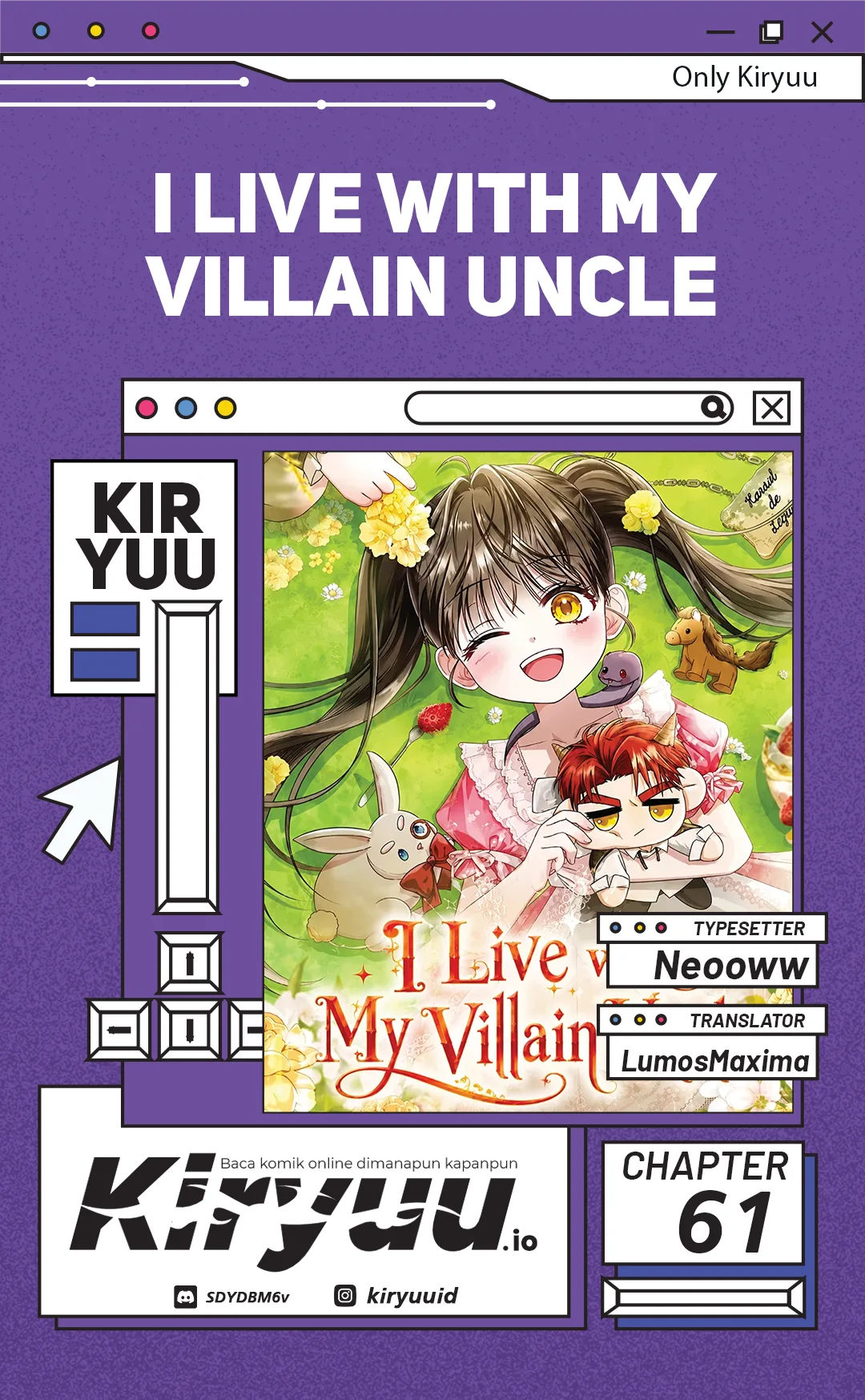 Komik I Live With My Villain Uncle Chapter 61 gambar 1