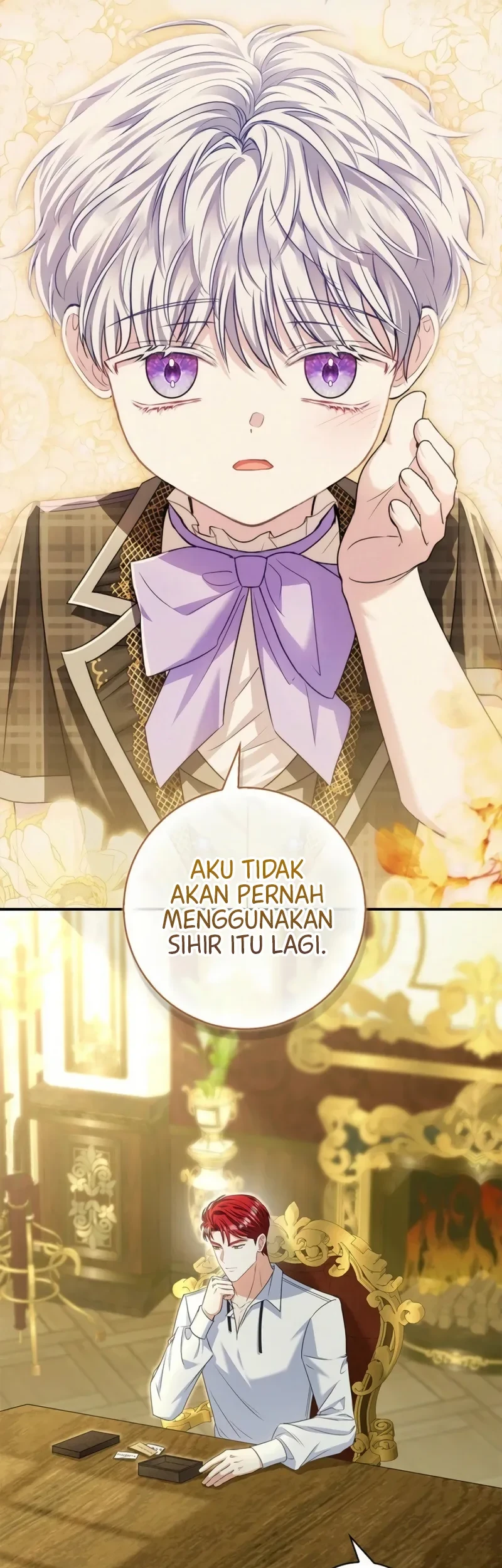 I Live With My Villain Uncle Chapter 61 Gambar 70