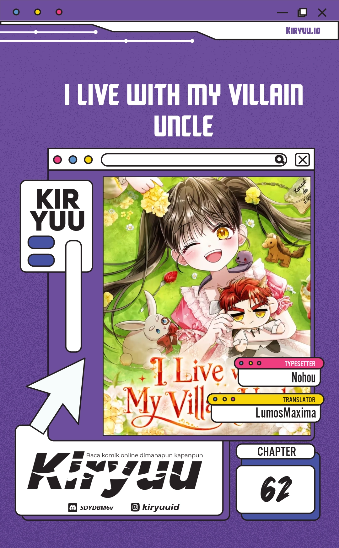 Manhua I Live With My Villain Uncle Chapter 62 gambar 2