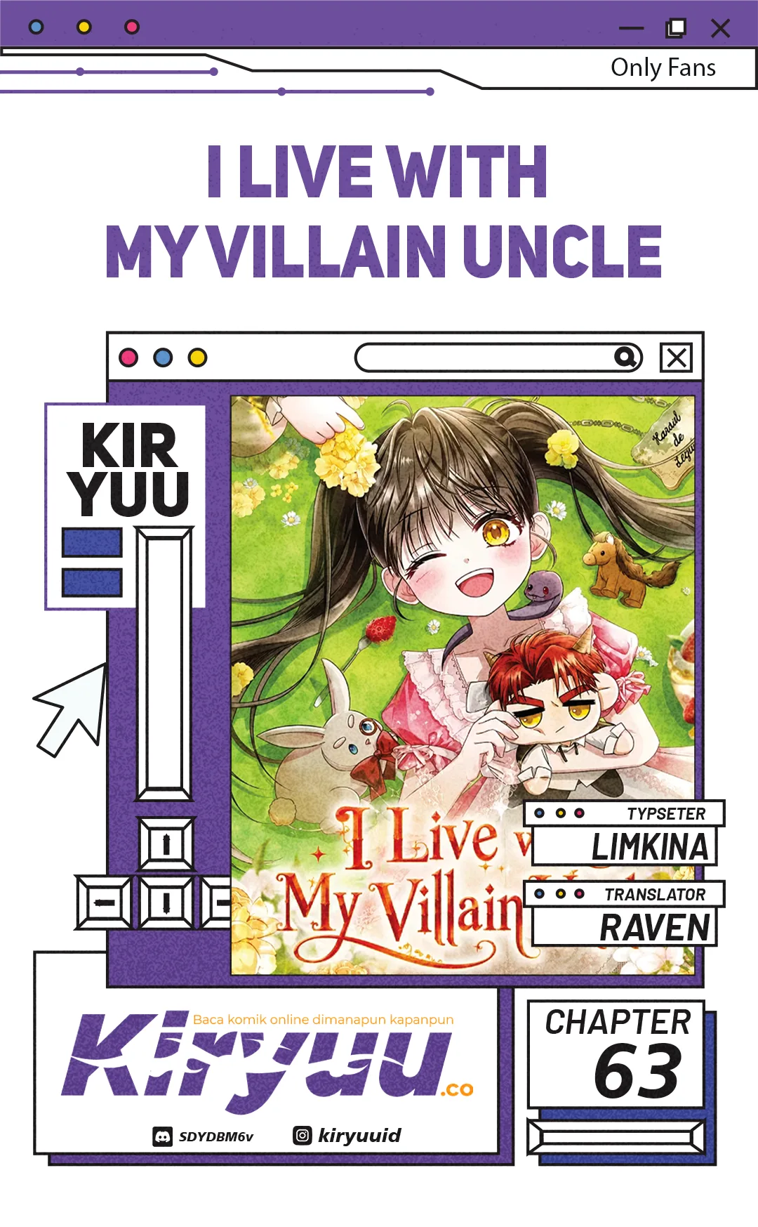 Komik I Live With My Villain Uncle Chapter 63 gambar 1