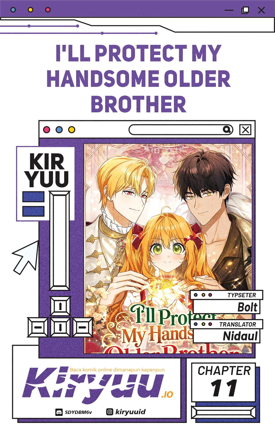 Komik I’ll Protect My Handsome Older Brother Chapter 11 gambar 1