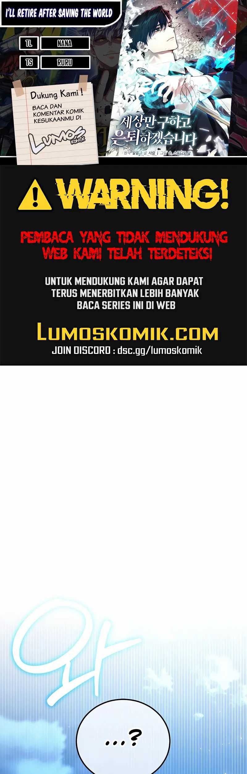 Baca Komik I’ll Retire After Saving the World Chapter 60 Gambar 1