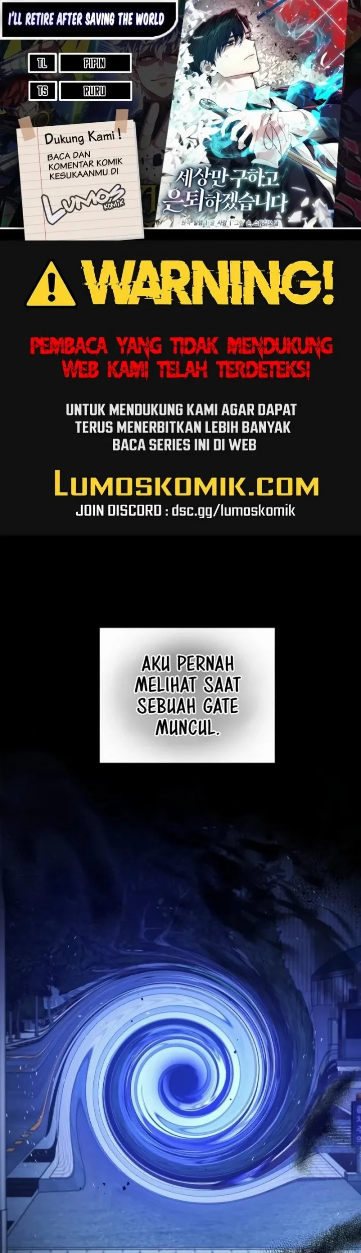 Komik I’ll Retire After Saving the World Chapter 70 gambar nomor 1