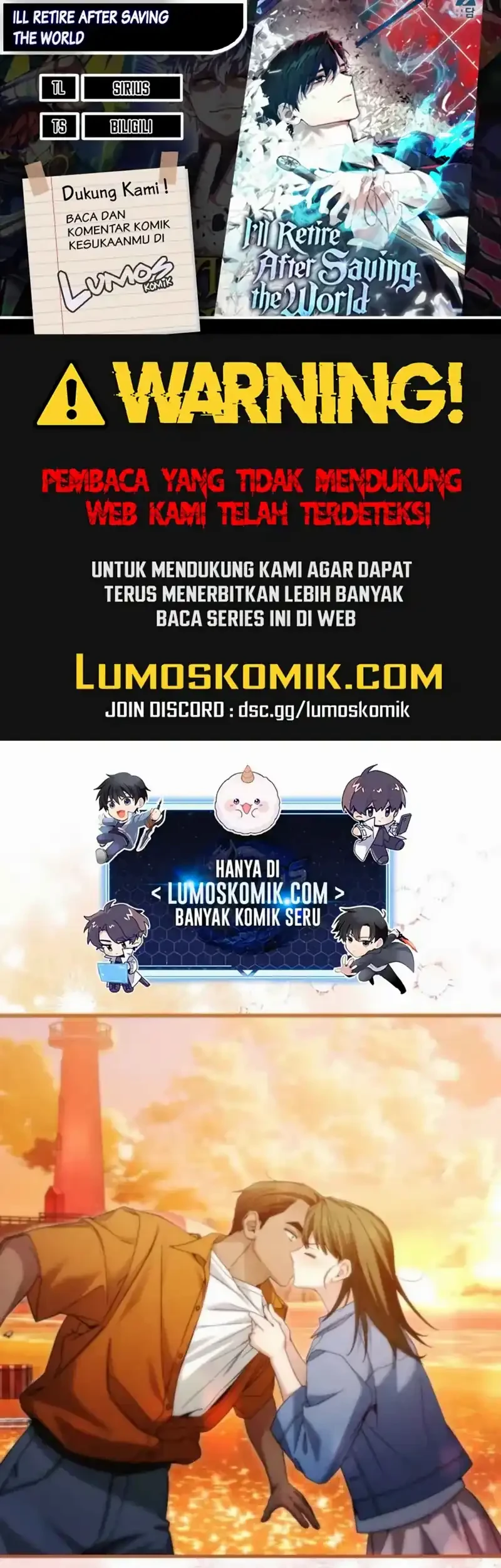 Komik I’ll Retire After Saving the World Chapter 75 gambar nomor 1