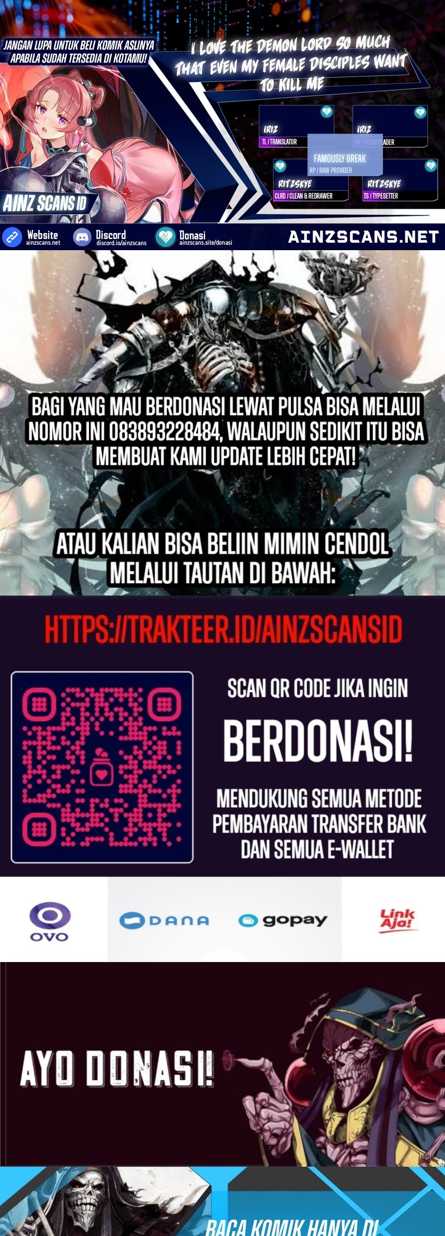 Baca Komik I Love the Demon Lord So Much That Even My Female Disciples Want to Kill Me Chapter 64 Gambar 1