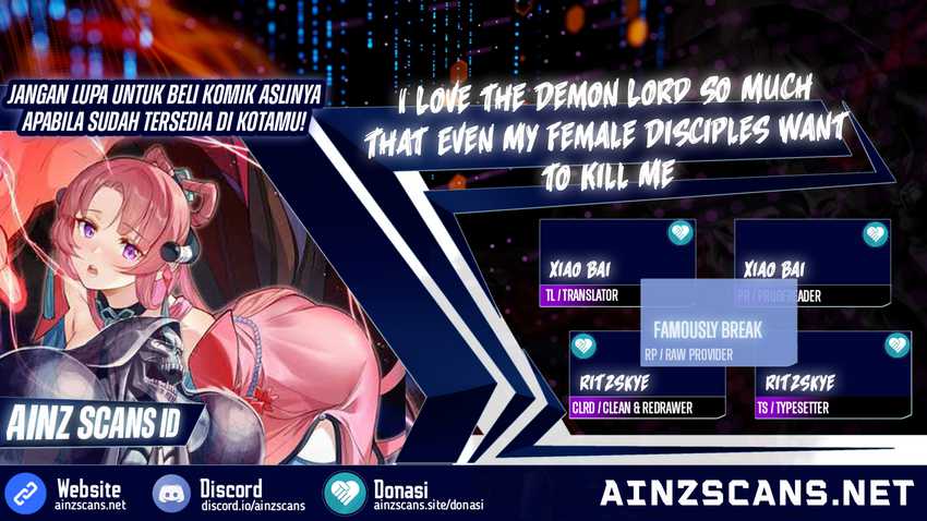 Baca Komik I Love the Demon Lord So Much That Even My Female Disciples Want to Kill Me Chapter 65 Gambar 1