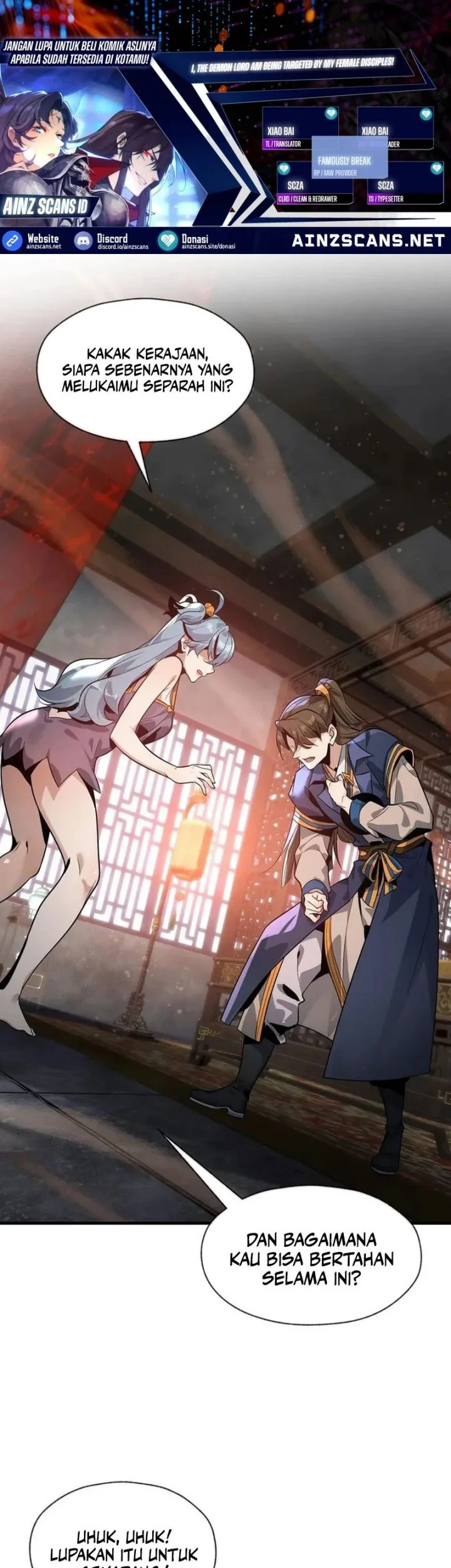 Baca Komik I Love the Demon Lord So Much That Even My Female Disciples Want to Kill Me Chapter 88 Gambar 1